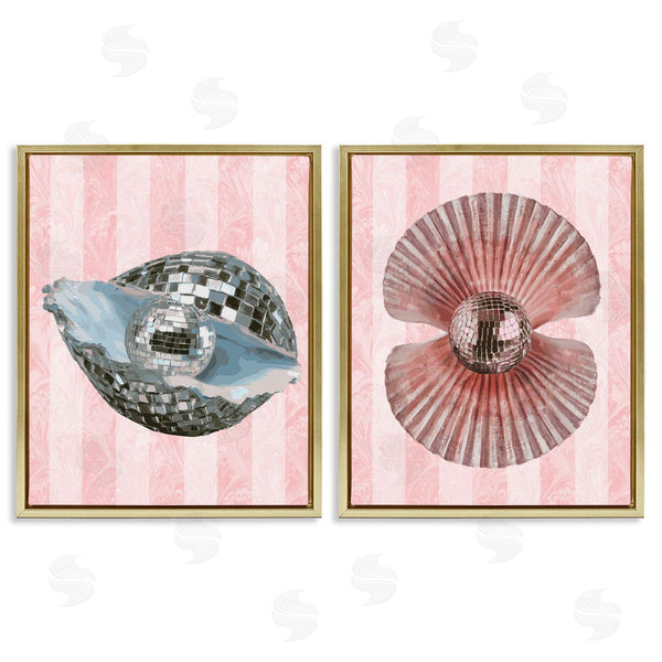 Stupell Industries Stupell Studio | Pastel Disco Ball Sea Life