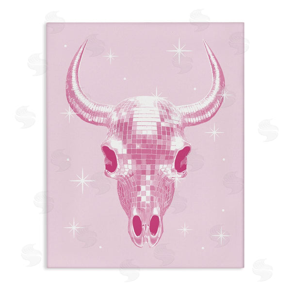 stupell industries Stupell Studio | Pastel Disco Cattle Skull