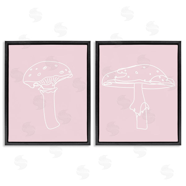 Stupell Industries Stupell Studio | Pastel Mushroom Doodles Wall Art