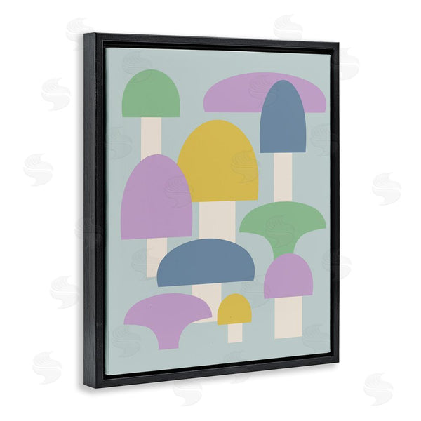 Stupell Industries Stupell Studio | Pastel Mushroom Shapes Wall Art