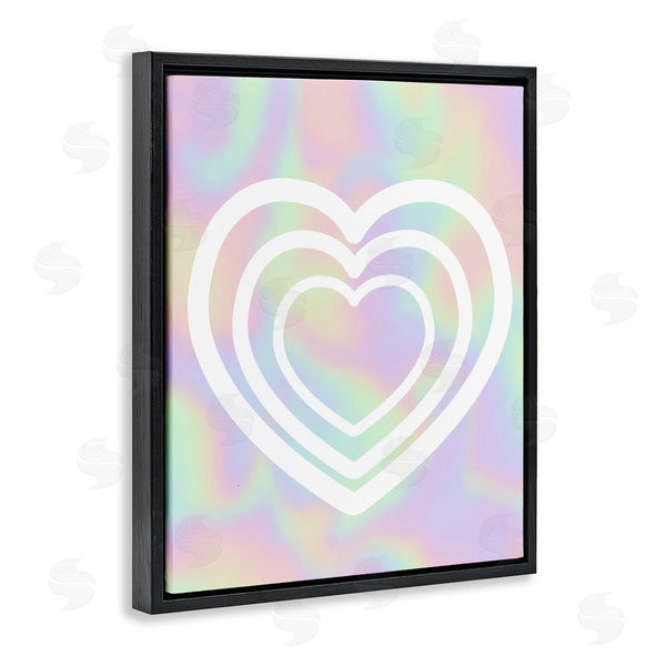 Stupell Industries Stupell Studio | Pastel Pattern With Hearts Wall Art