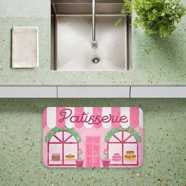 Stupell Industries Stupell Studio | Patisserie Kitchen Baked Goods Anti-Fatigue Mat