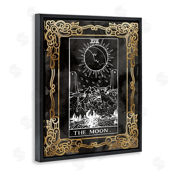 Stupell Industries Stupell Studio | Patterned Moon Tarot