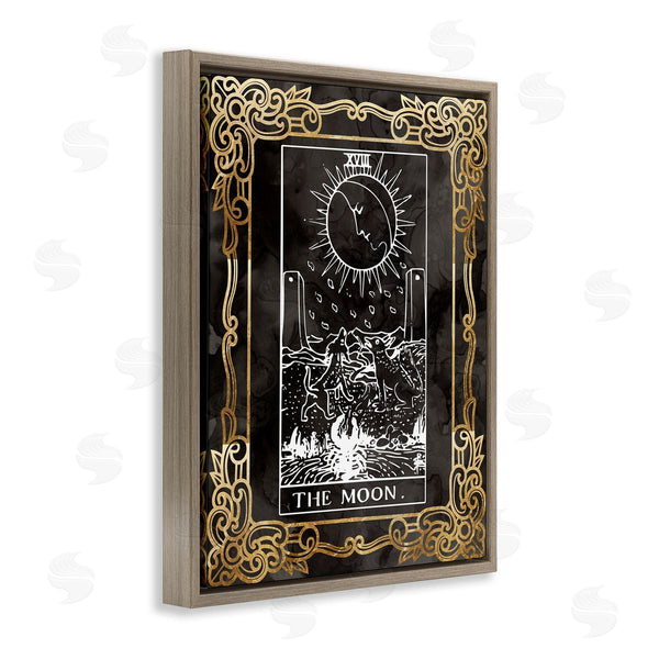 Stupell Industries Stupell Studio | Patterned Moon Tarot