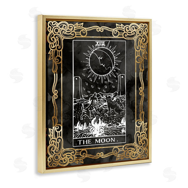 Stupell Industries Stupell Studio | Patterned Moon Tarot