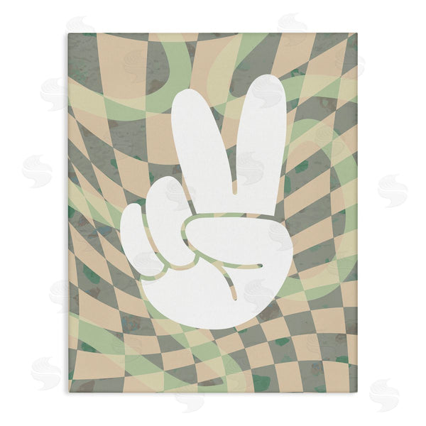 stupell industries Stupell Studio | Patterned Peace Symbol Wall Art