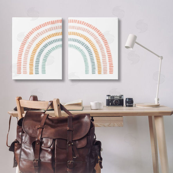 Stupell Industries Stupell Studio | Patterned Rainbow Arches Wall Art