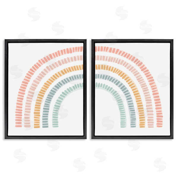 Stupell Industries Stupell Studio | Patterned Rainbow Arches Wall Art