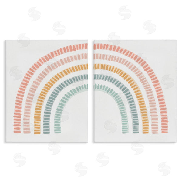 stupell industries Stupell Studio | Patterned Rainbow Arches Wall Art