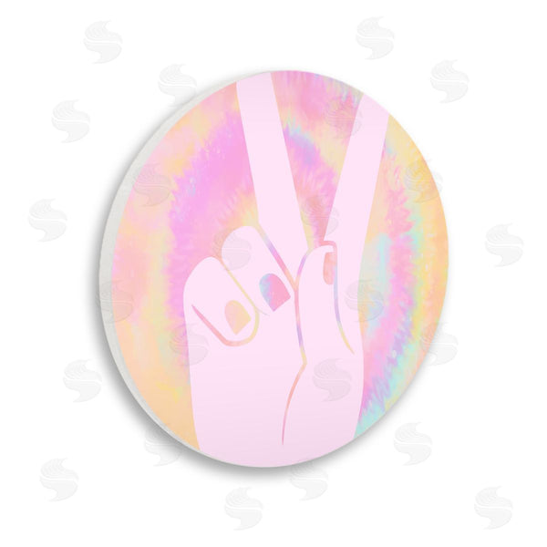 stupell industries Stupell Studio | Peace Sign Tie Dye Pattern Wall Art