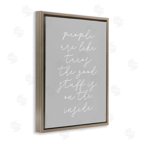 Stupell Industries Stupell Studio | People Like Tacos Wall Art