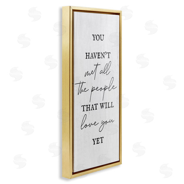 Stupell Industries Stupell Studio | People Who Will Love You Wall Art