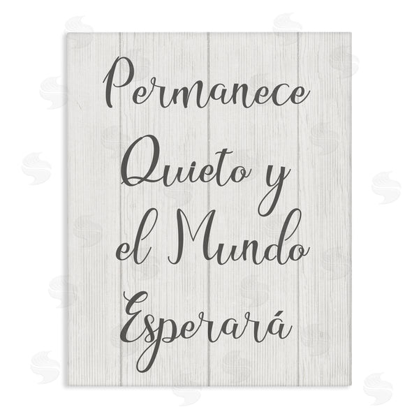 stupell industries Stupell Studio | Permanece en Quietud Wall Art