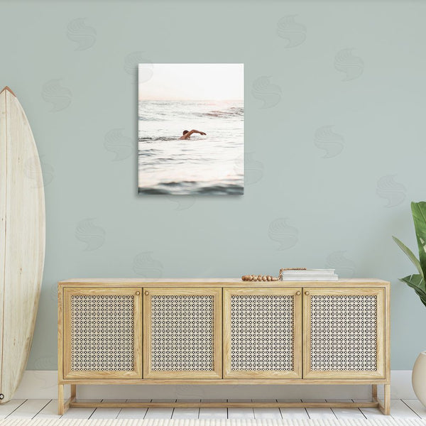 Stupell Industries Stupell Studio | Person Swimming In Sea Wall Art