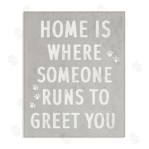 stupell industries Stupell Studio | Pet Parents Home Sentiment Animal Paw Prints Wall Art