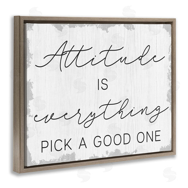 Stupell Industries Stupell Studio | Pick A Good Attitude Wall Art