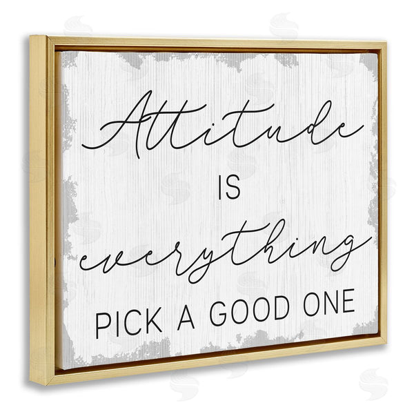 Stupell Industries Stupell Studio | Pick A Good Attitude Wall Art