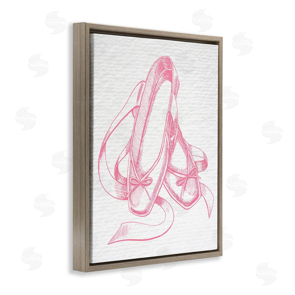 Stupell Industries Stupell Studio | Pink Ballet Slippers