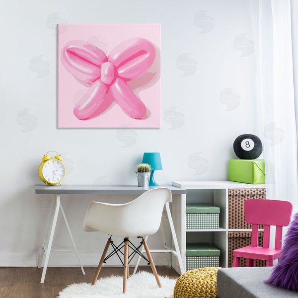 Stupell Industries Stupell Studio | Pink Balloon Bow Wall Art