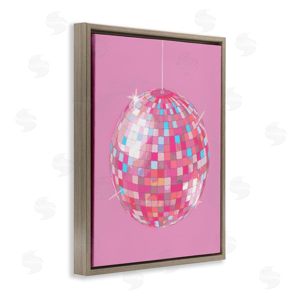 Stupell Industries Stupell Studio | Pink Disco Ball Groovy Pattern Wall Art