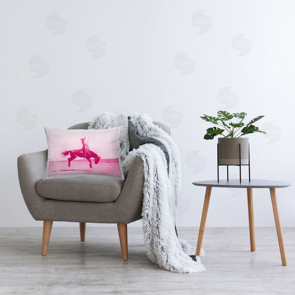 Stupell Industries Stupell Studio | Pink Galloping Cowgirl