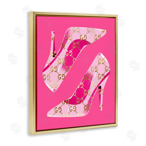 Stupell Industries Stupell Studio | Pink Glam Brand Shoes