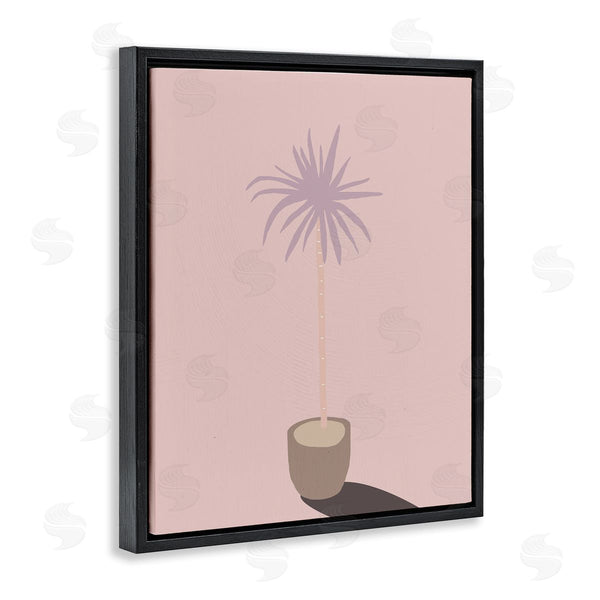 Stupell Industries Stupell Studio | Pink Potted Palm Plant Wall Art