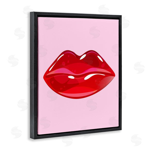 Stupell Industries Stupell Studio | Pink & Red Candy Lips Wall Art