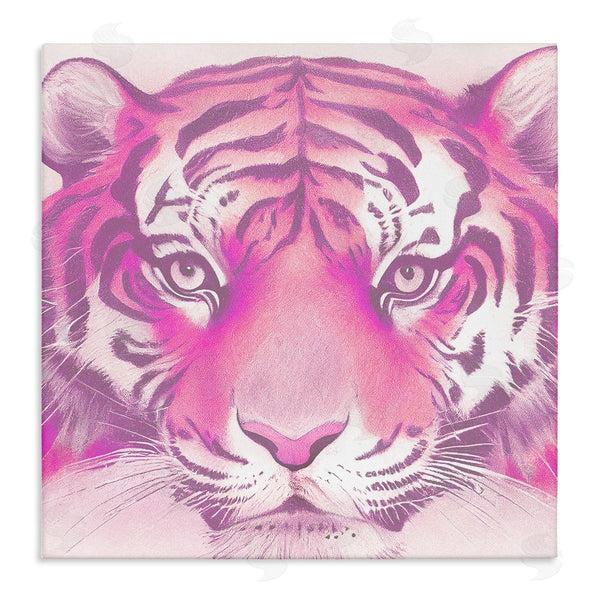 stupell industries Stupell Studio | Pink Tiger Face Wall Art