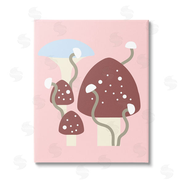 stupell industries Stupell Studio | Pop Mushrooms on Pink Wall Art