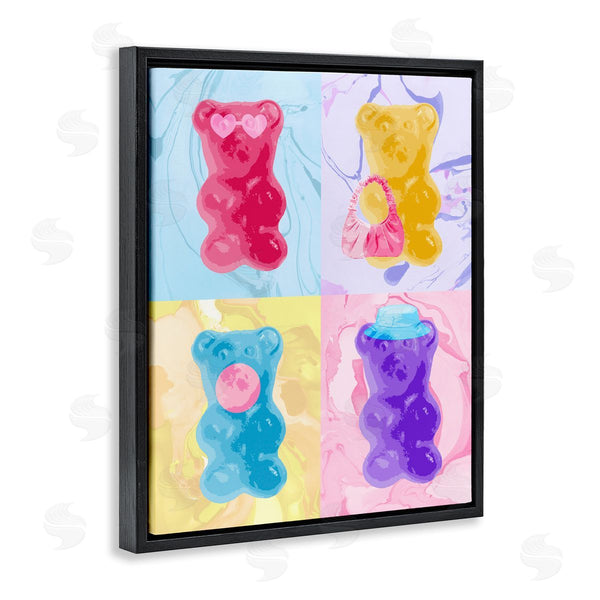 Stupell Industries Stupell Studio | Pop Style Abstract Bears Wall Art