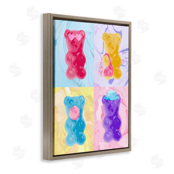 Stupell Industries Stupell Studio | Pop Style Abstract Bears Wall Art
