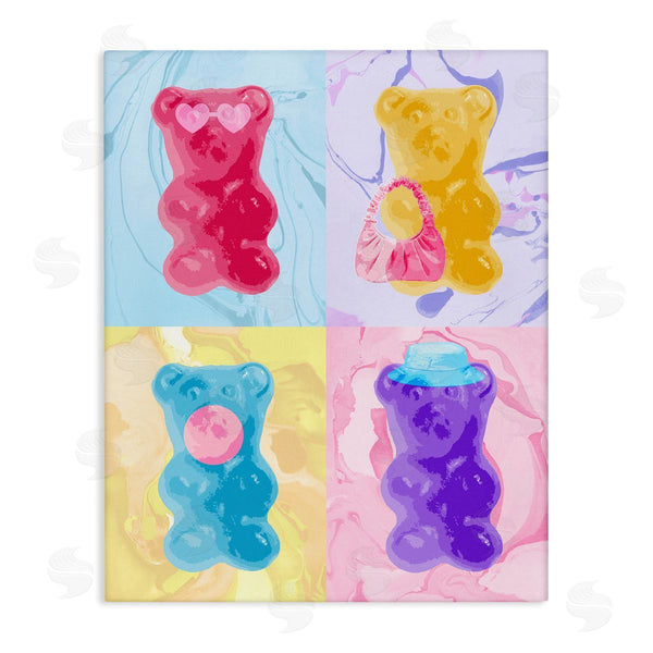 stupell industries Stupell Studio | Pop Style Abstract Bears Wall Art