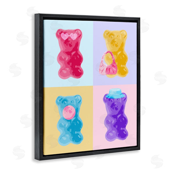 Stupell Industries Stupell Studio | Pop Style Candy Bears Wall Art