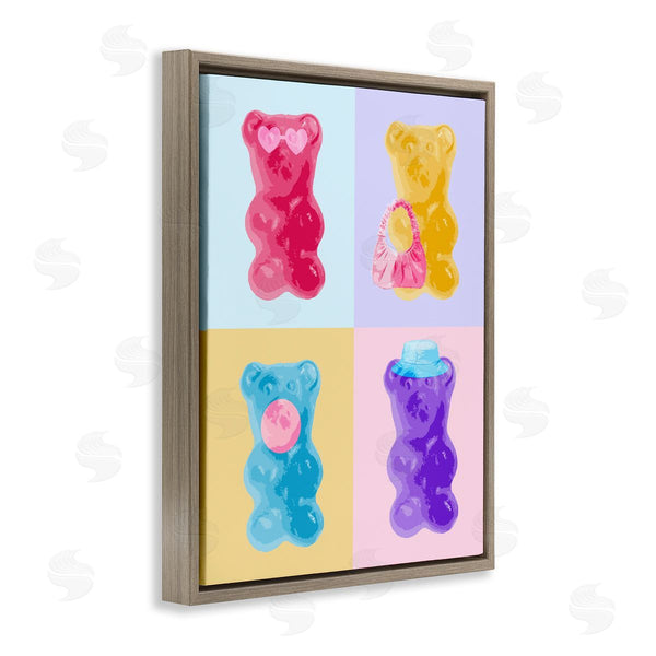 Stupell Industries Stupell Studio | Pop Style Candy Bears Wall Art