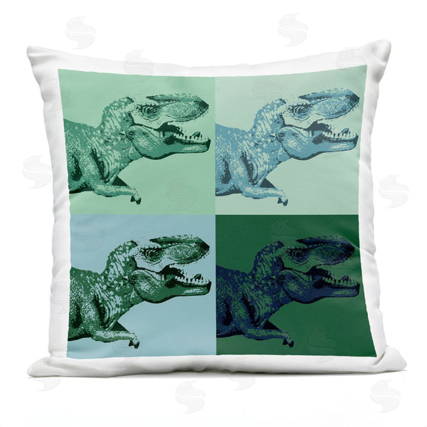 Stupell Industries Stupell Studio | Pop Style Dinosaur T-Rex Animal Printed Throw Pillow