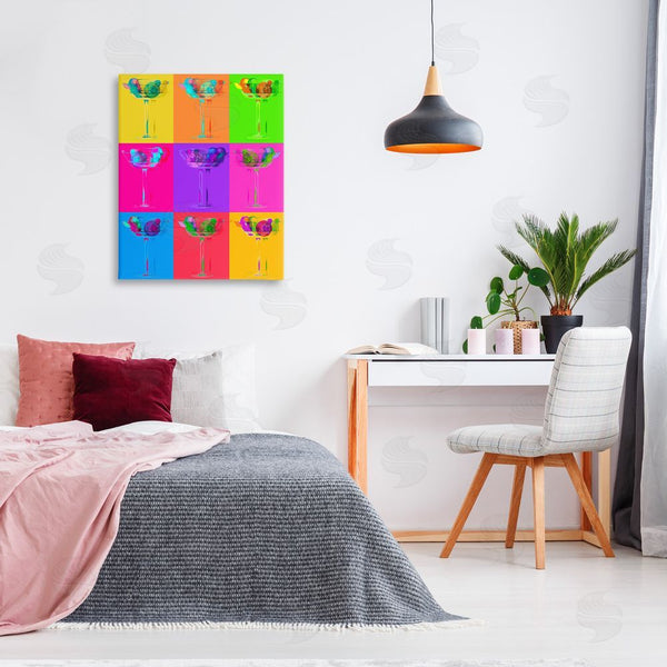 Stupell Industries Stupell Studio | Pop Style Martinis Wall Art