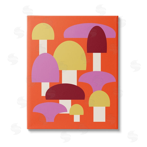 stupell industries Stupell Studio | Pop Style Mushrooms Wall Art