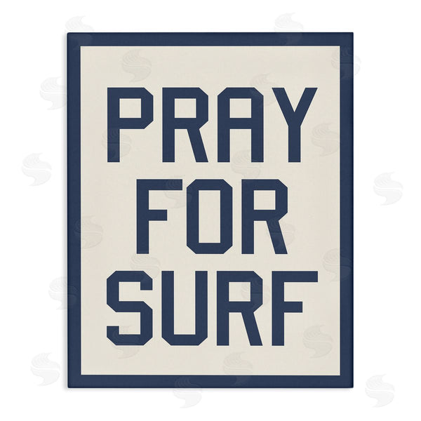 stupell industries Stupell Studio | Pray for Surf Phrase Wall Art