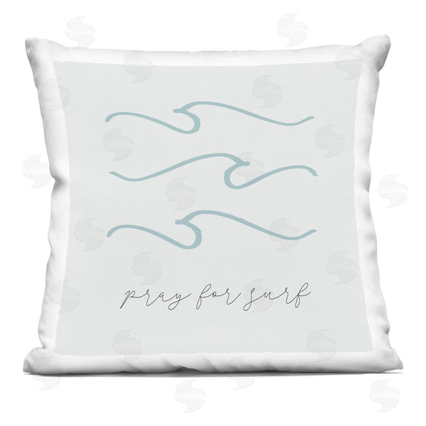 stupell industries Stupell Studio | Pray for Surf Printed Throw Pillow