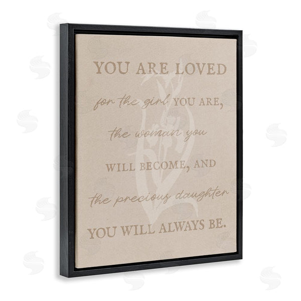 Stupell Industries Stupell Studio | Precious Daughter Family Phrase Wall Art