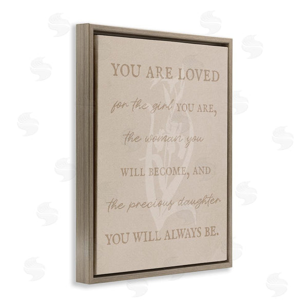 Stupell Industries Stupell Studio | Precious Daughter Family Phrase Wall Art