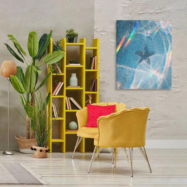 Stupell Industries Stupell Studio | Prismatic Starfish On Sea Floor Wall Art