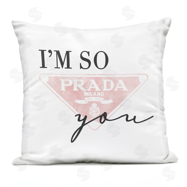 Stupell Industries Stupell Studio | Proud Of You Glam Brand Humor Quote Printed Throw Pillow