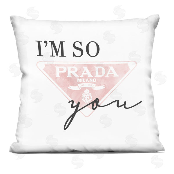 stupell industries Stupell Studio | Proud Of You Glam Brand Humor Quote Printed Throw Pillow