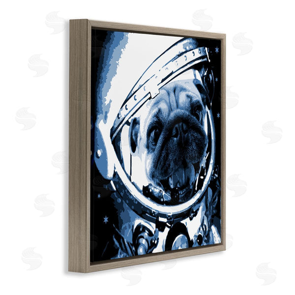 Stupell Industries Stupell Studio | Pug Space Astronaut Helmet Wall Art