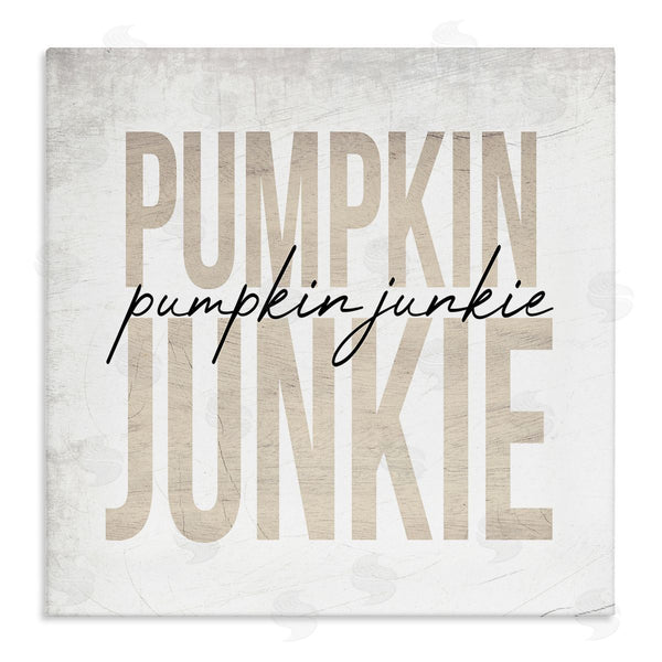 stupell industries Stupell Studio | Pumpkin Junkie Text Charming Distress
