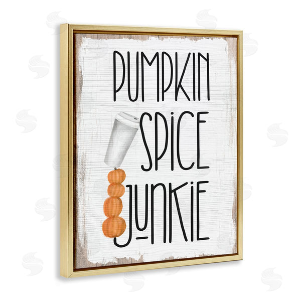 Stupell Industries Stupell Studio | Pumpkin Spice Junkie Coffee Cup