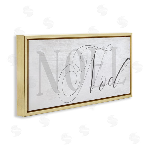 Stupell Industries Stupell Studio | Quaint Noel Typography Charming Christmas Icon