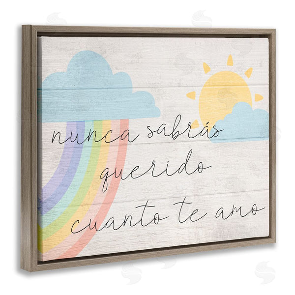Stupell Industries Stupell Studio | Querido Cuanto Te Amo Wall Art